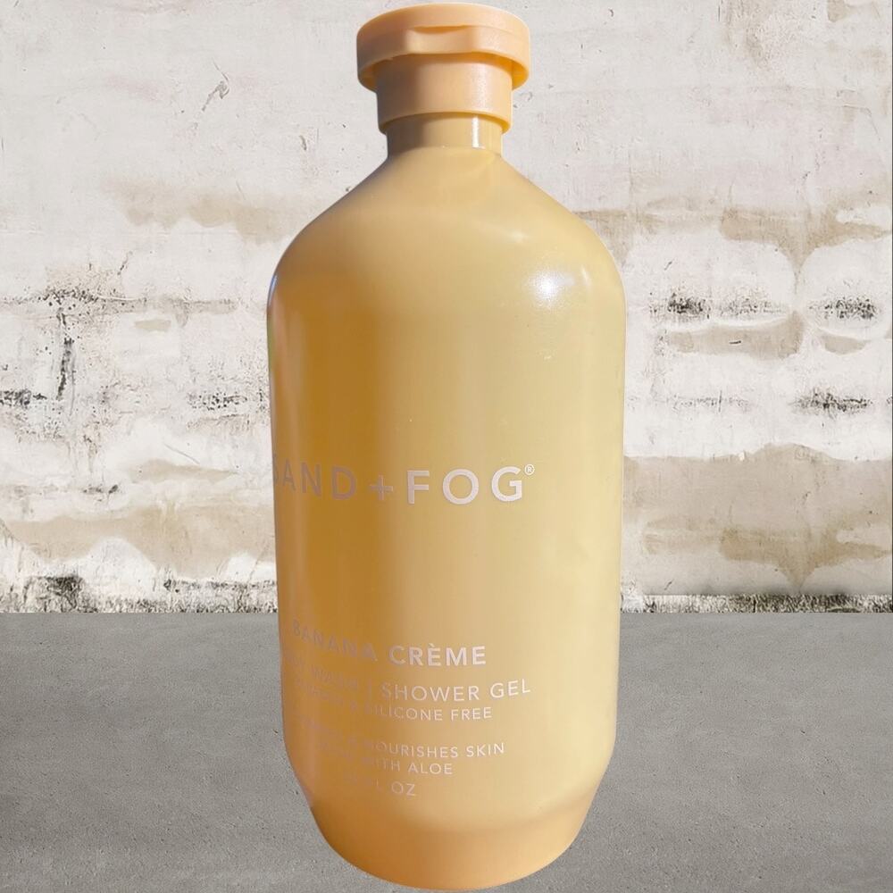 Sand + Fog Banana Crème 32 oz Body Wash NEW